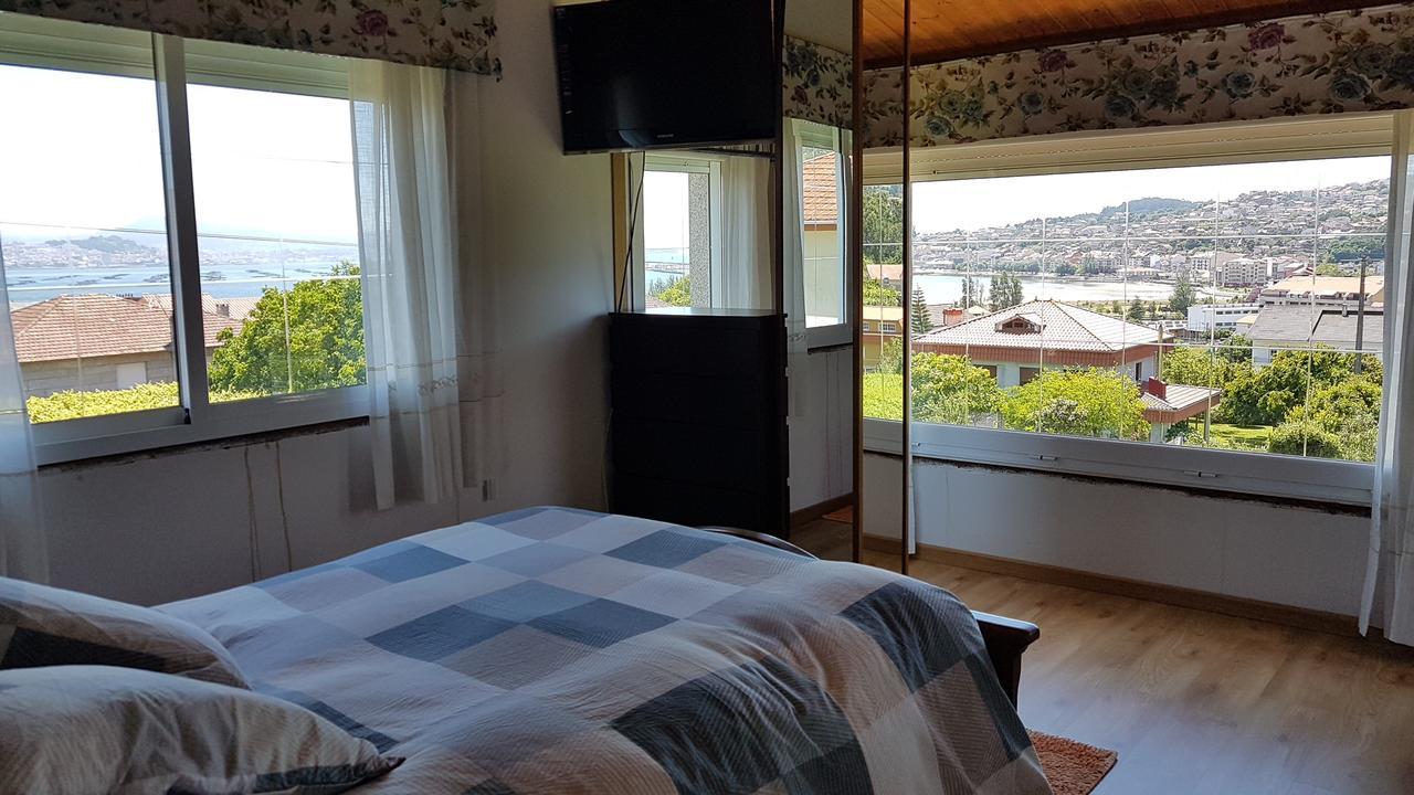 Apartamento con estupendas vistas Moaña Exterior foto