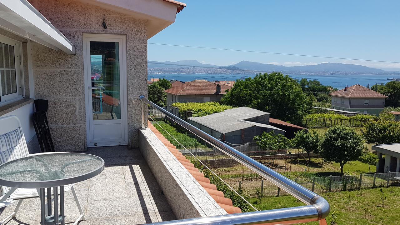 Apartamento con estupendas vistas Moaña Exterior foto