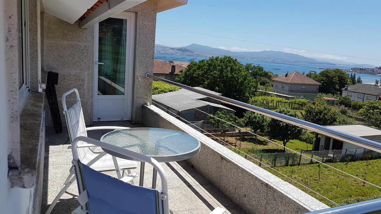 Apartamento con estupendas vistas Moaña Exterior foto